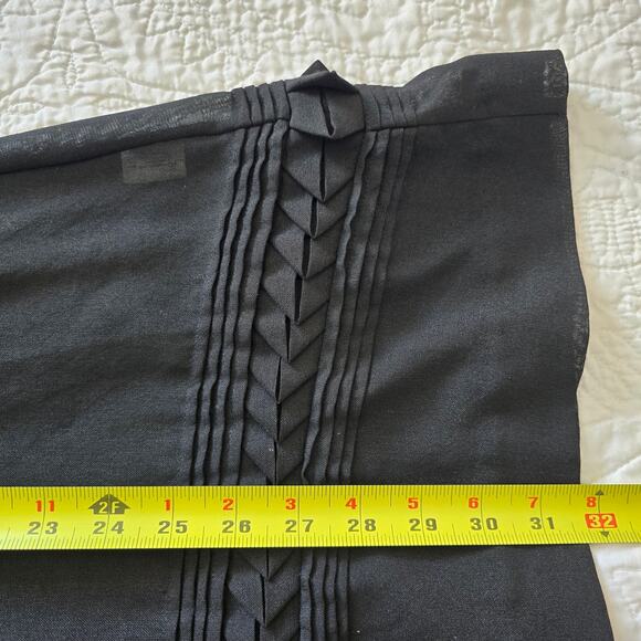 By Melane Birger Black Sheer Tunic Mini Dress EU 38 US 6 Minimalist Twee - Picture 9 of 9